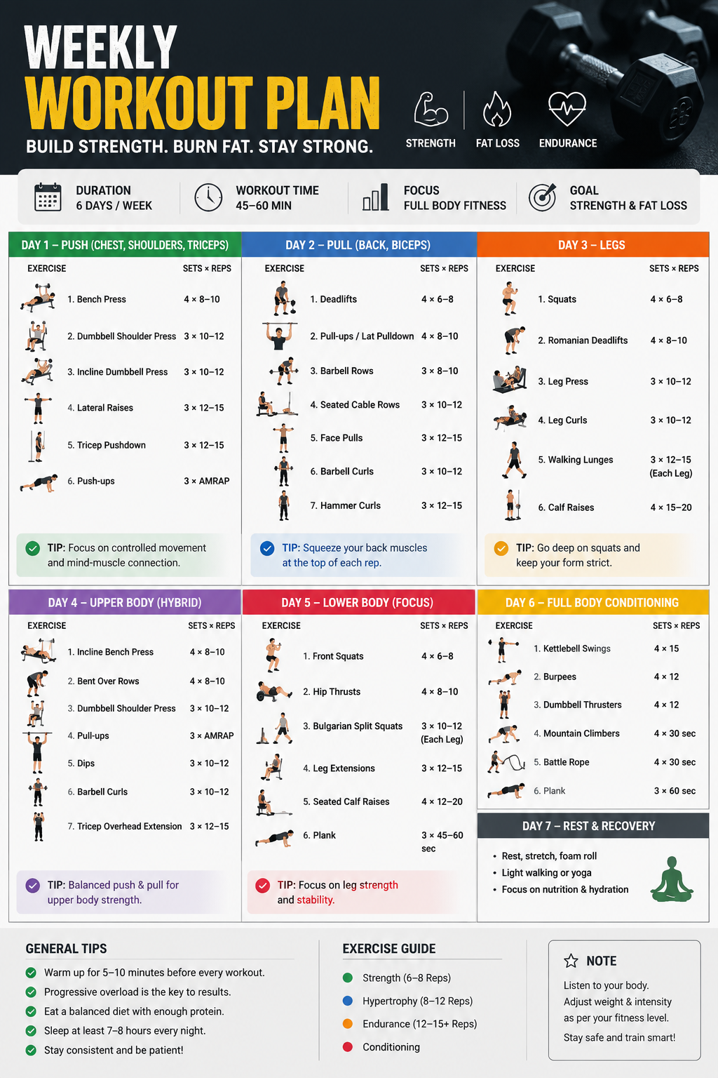 Workout plans