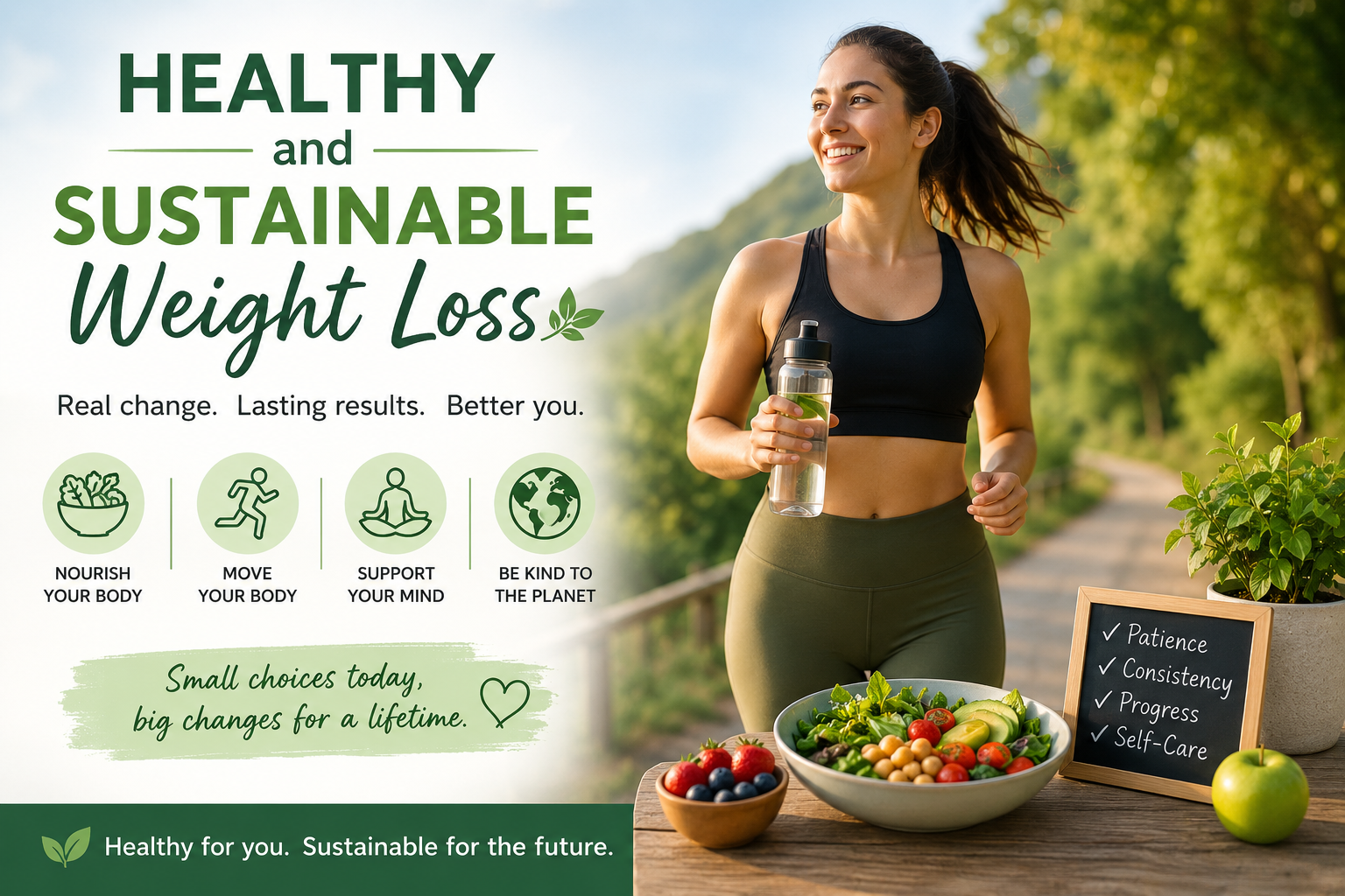Healthy and Sustainable Weight Loss