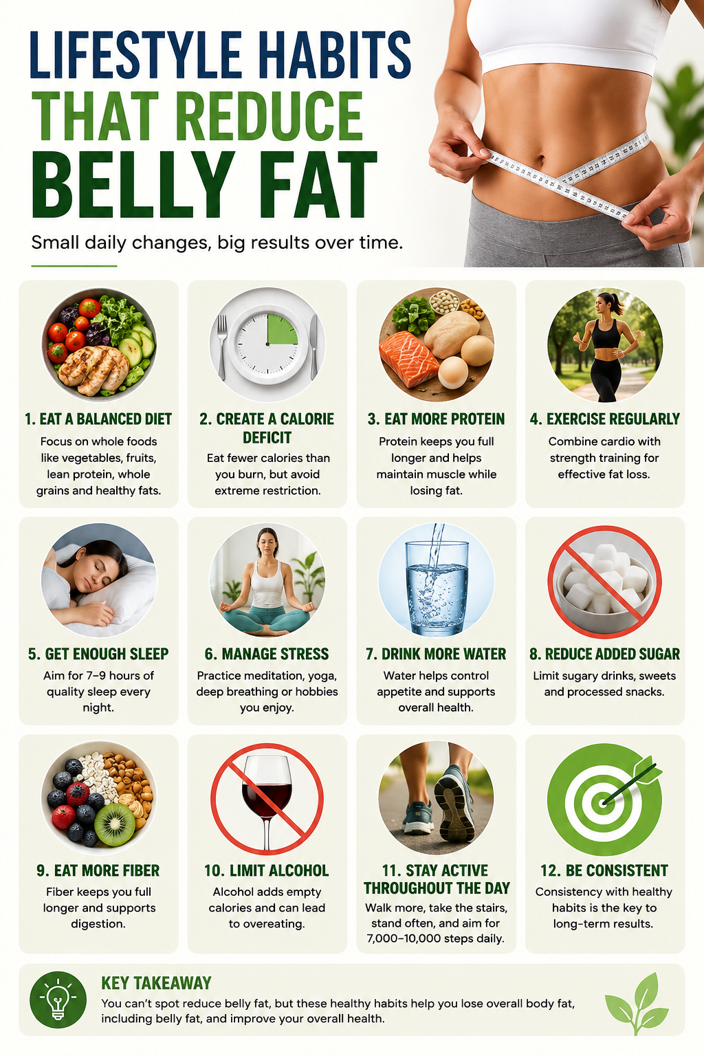 Lifestyle Habits That Reduce Belly Fat