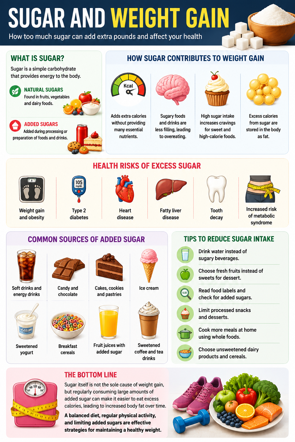 Sugar and weight gain