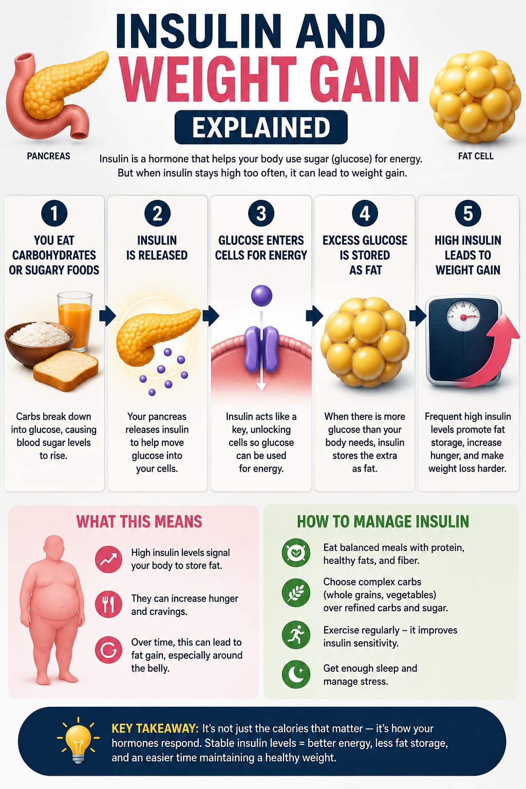Insulin and Weight Gain Explained