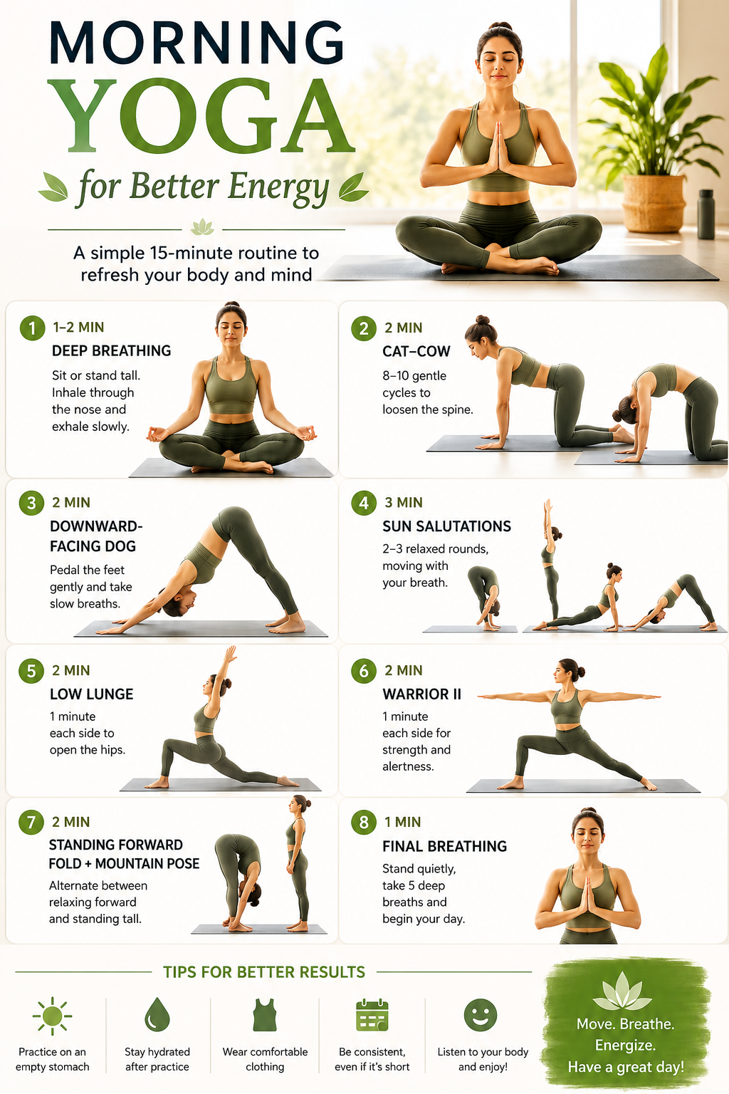 Morning Yoga for Better Energy