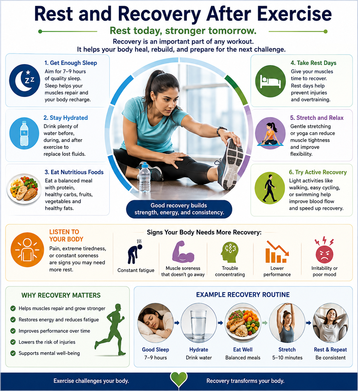 Rest and Recovery After Exercise