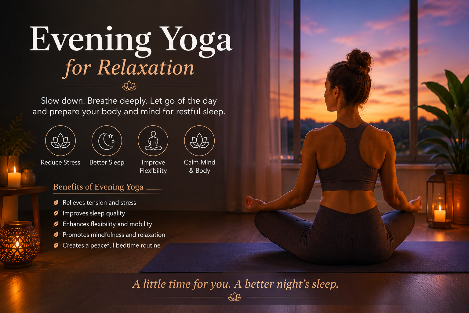 Evening Yoga for Relaxation