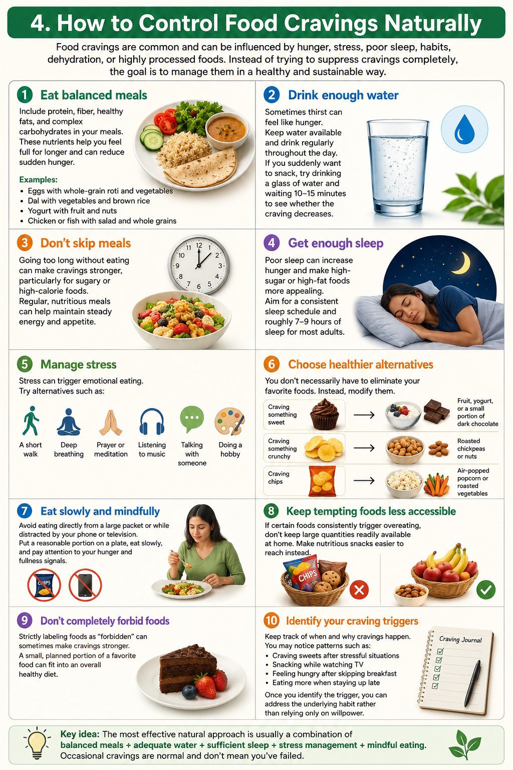 How to Control Food Cravings Naturally
